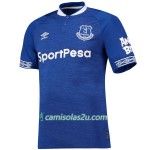 Camisolas de Futebol Everton Equipamento Principal 2018/19 Manga Curta